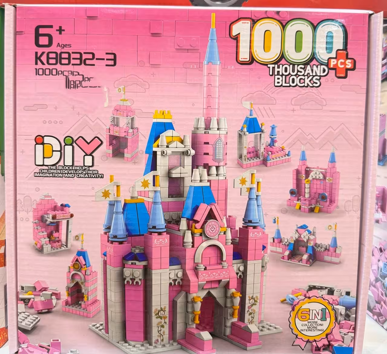 لگو 1000 قطعه قصر پرنسس