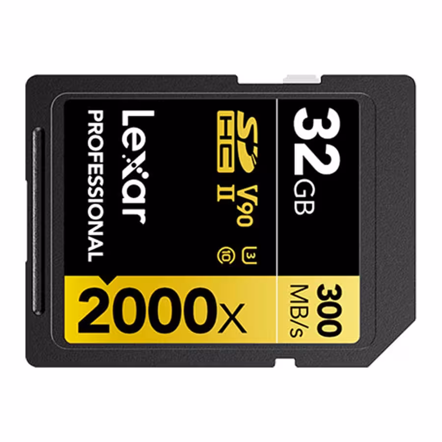 قیمت و خرید کارت حافظه SDHC لکسار مدل Professional 2000x UHS-II U3 V90 32GB 300MB/s | یاس ارتباط