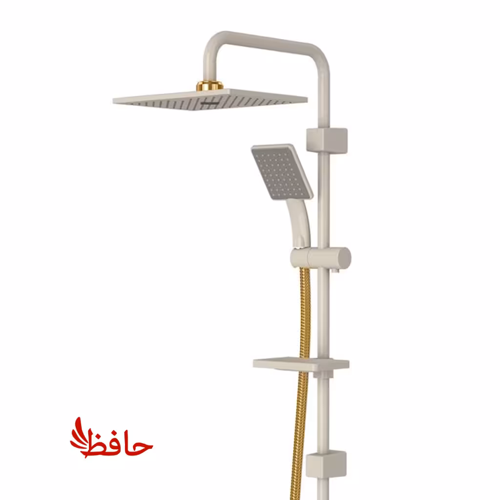 علم دوش دوکاره شودر مدل آلما شیری طلایی