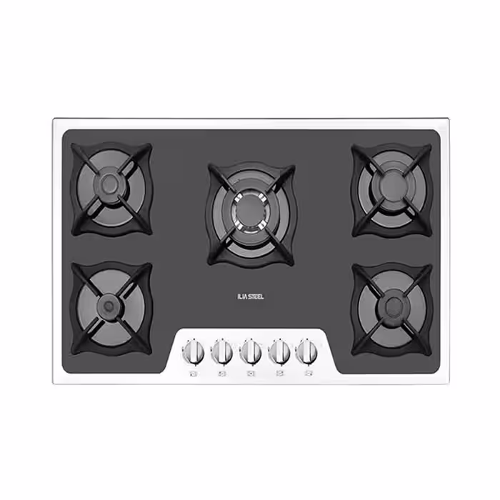گاز ایلیا استیل شیشه ای G503 M