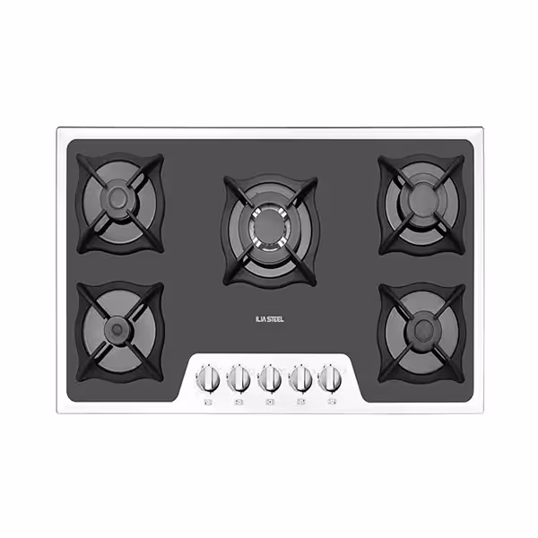 گاز ایلیا استیل شیشه ای G503 M