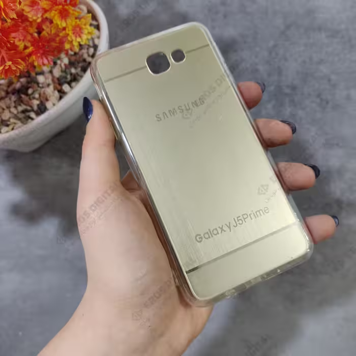 قاب گوشی Samsung Galaxy J5 Prime دور شفاف پشت طلقی