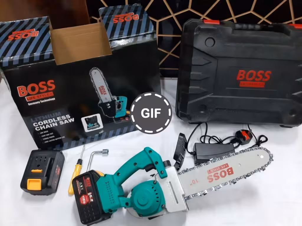 اره زنجیری شارژی 25 سانت باس مدل M100