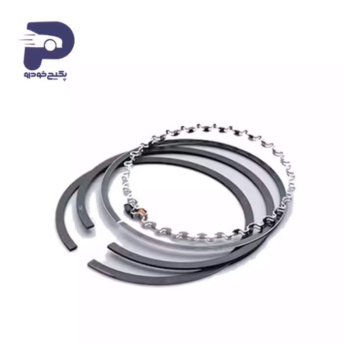 رینگ پیستون استاندارد ( دست کامل ) پژو 405 و سمند و پارس 472962 جی ای اس پی