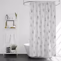 پرده حمام پیسو مدل BZ-52 سایز  180×200 سانتی متر | کالا مکس