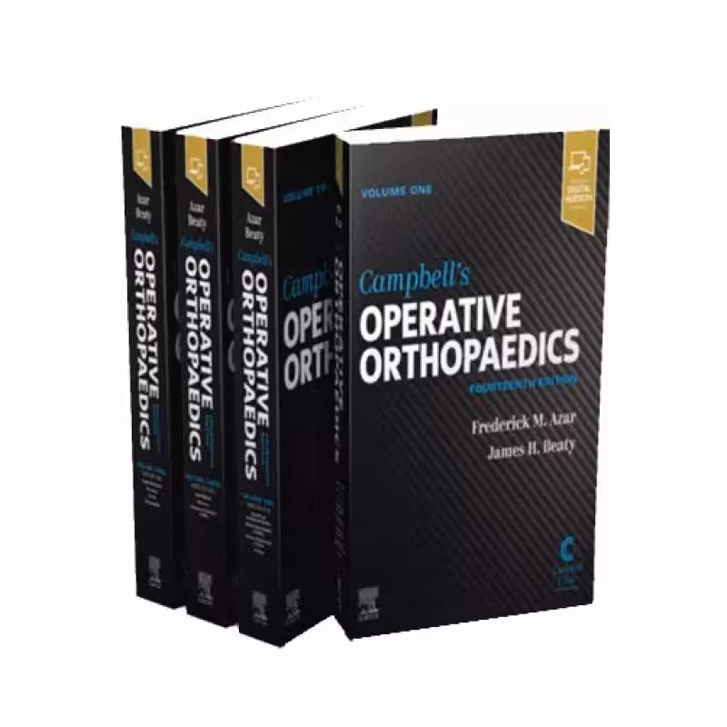 کتاب ارتوپدی عملی کمپبل 4جلدی 2021 | Campbell’s Operative Orthopaedics 14th edition 4-volum