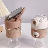 قمقمه خرسی با بدنه شفاف