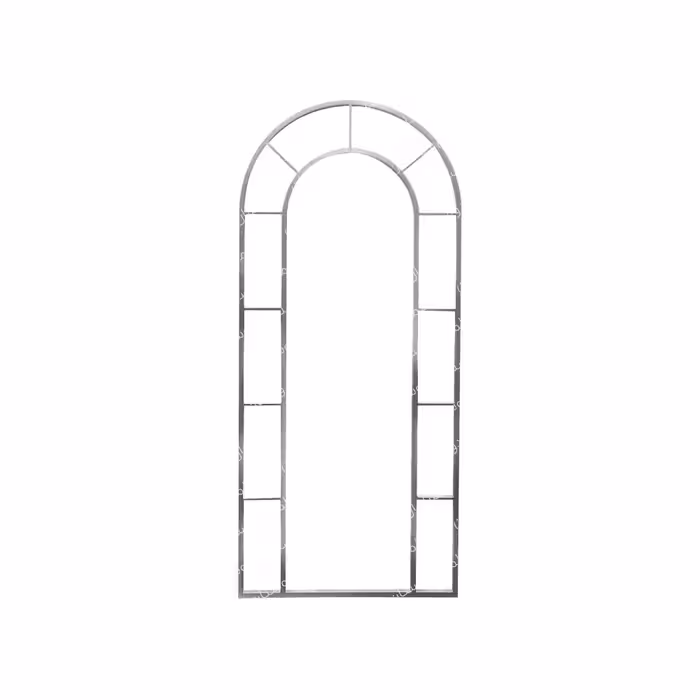 آینه دیواری مدل پنجره ای فورتیک طلایی
