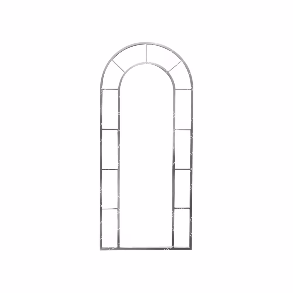 آینه دیواری مدل پنجره ای فورتیک طلایی