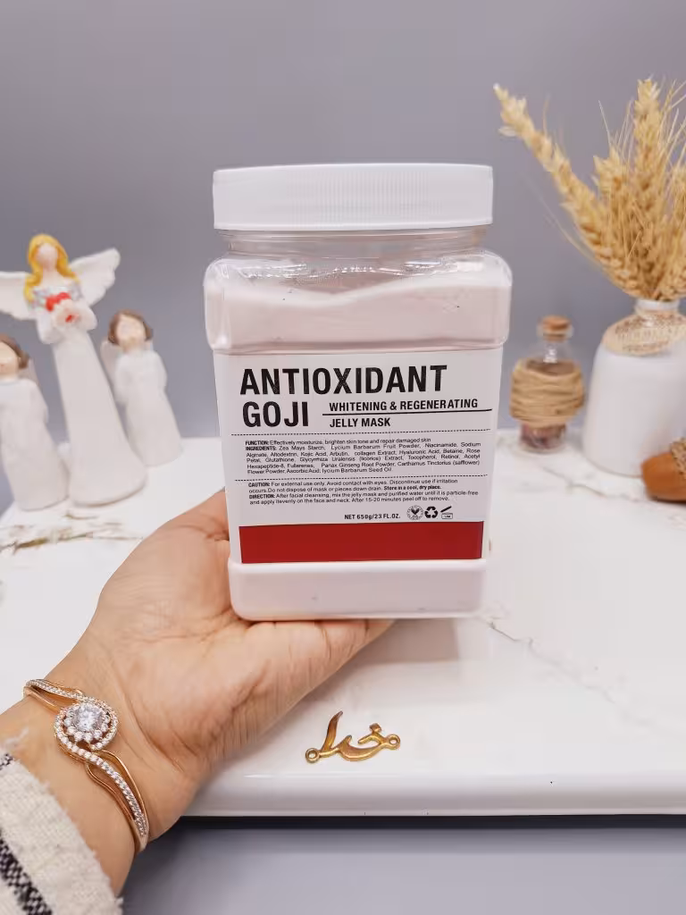 ماسک هیدروژلی آنتی اکسیدان گوجه 650 گرمی ANTIOXIDANT GOJI ساخت چین