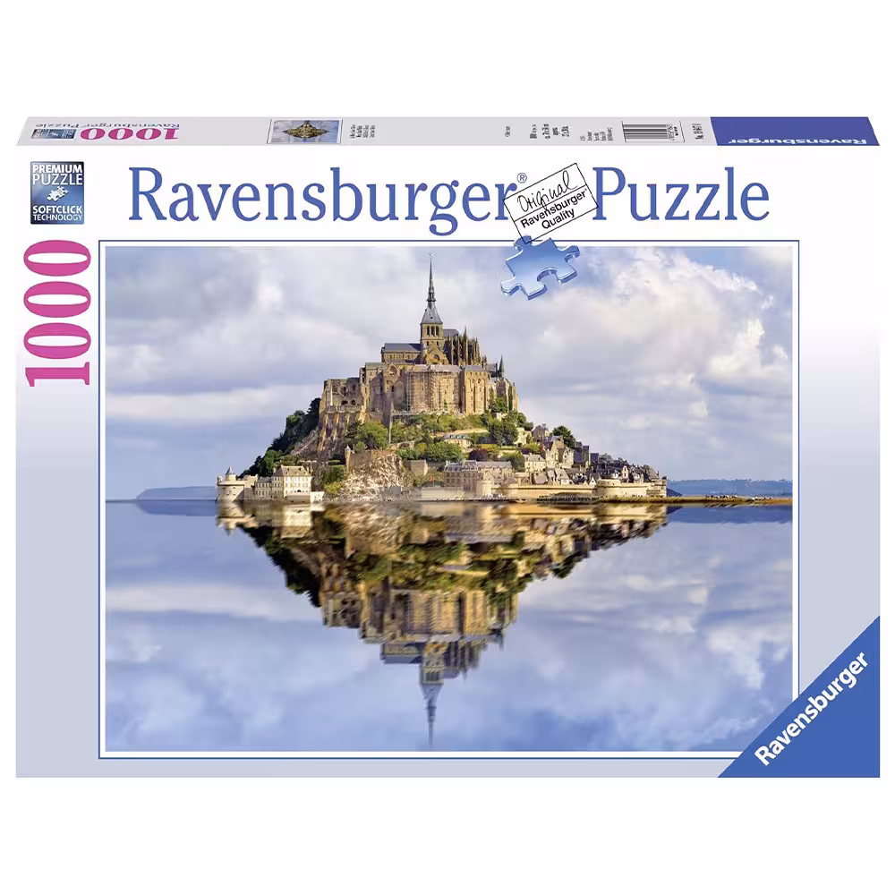 پازل 1000 قطعه Ravensburger طرح مونت سنت میشل