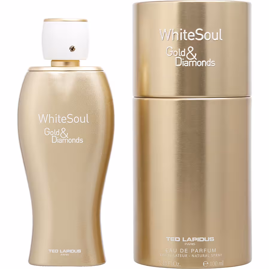 عطر و ادکلن زنانه تد لاپیدوس وایت سول گلد اند دیموند ادوپرفیوم TED LAPIDUS WHITE SOUL GOLD & DIAMONDS EDP FOR WOMEN