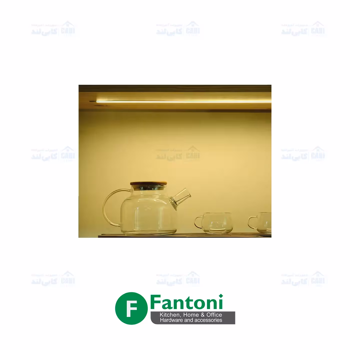 چراغ LED توکار سایز 60 تا 250 فانتونی N503 تا N506