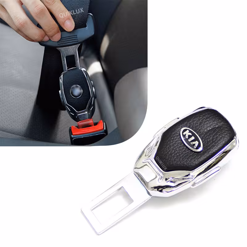 صداگیر کمربند stco  قفل شو مدل چرمی  – لوگو کیا KIA