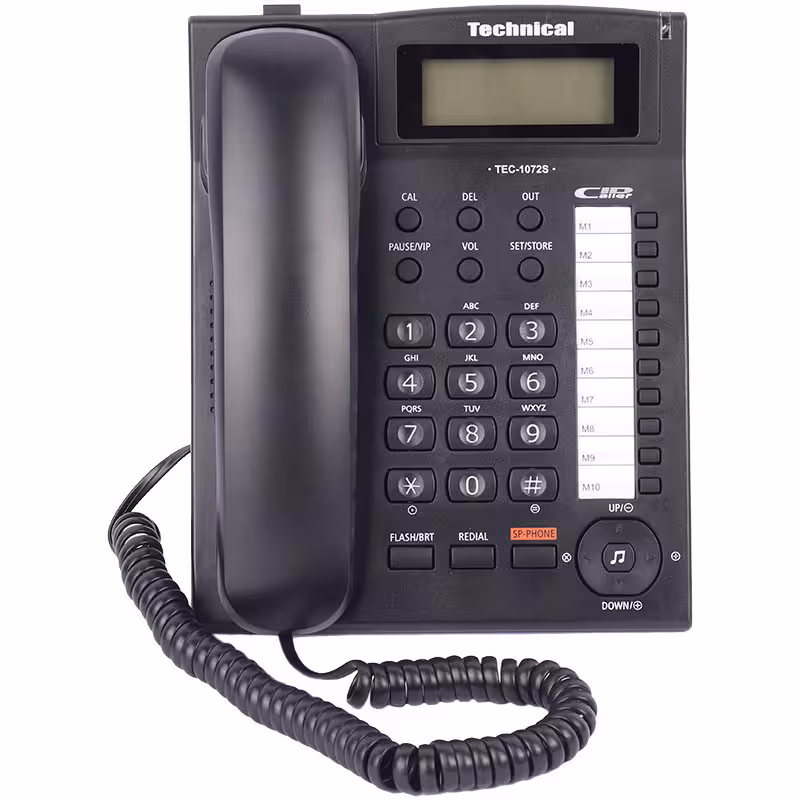 تلفن رومیزی تکنیکال مدل TEC-1072S