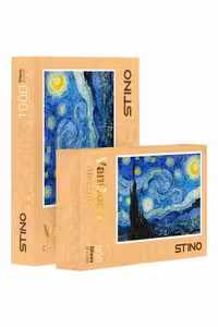 پازل شیشه ای 1000 قطعه طرح ونگوگ کد 102