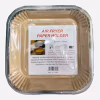 کاغذ سرخکن (100 عددی) کیفیت بالا وارداتی مربعی قطر 20cm