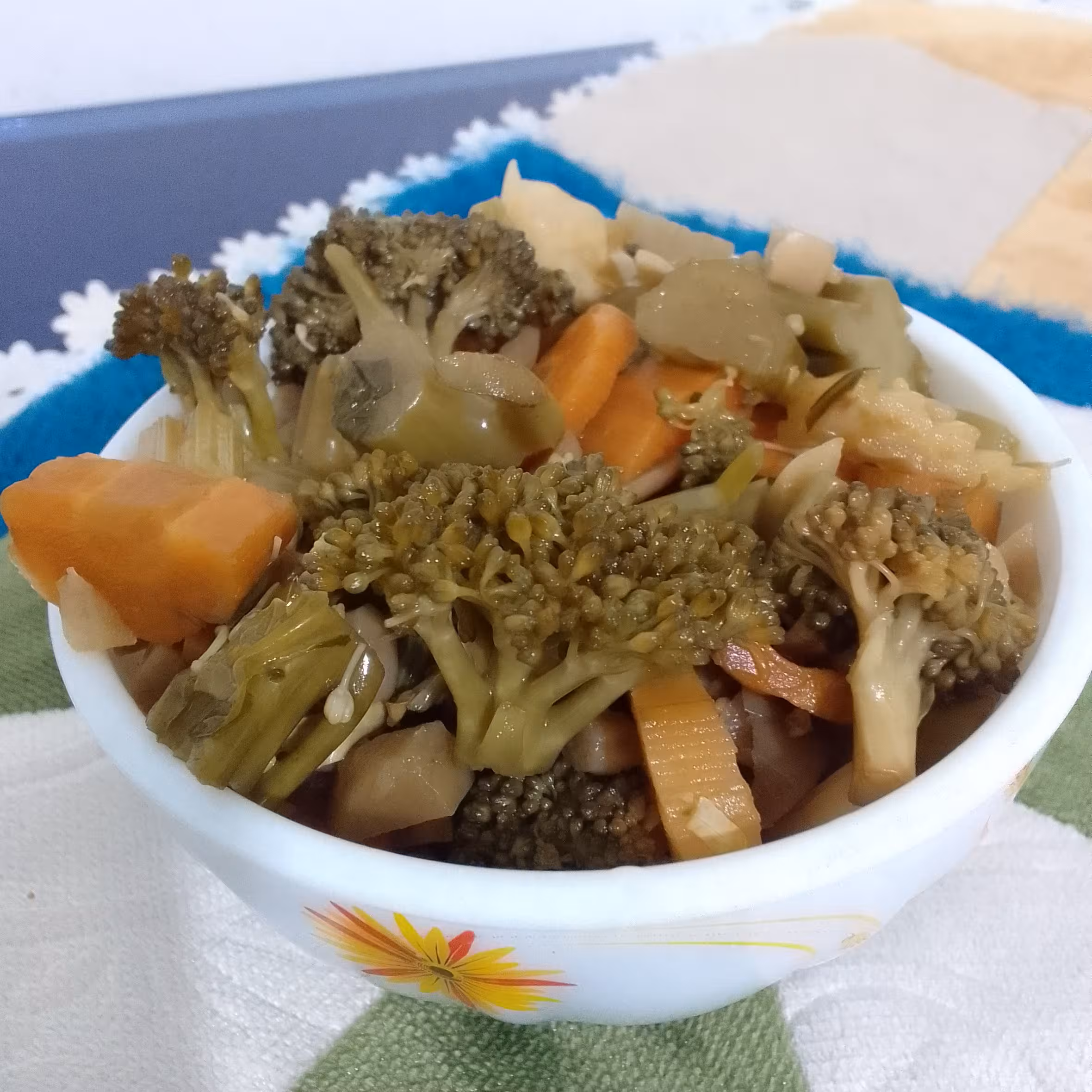 ترشی کلم بروکلی خانگی  800 گرمی