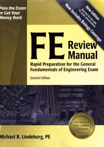 خرید و دانلود نسخه کامل کتاب FE review manual: rapid preparation for the general fundamentals of engineering exam