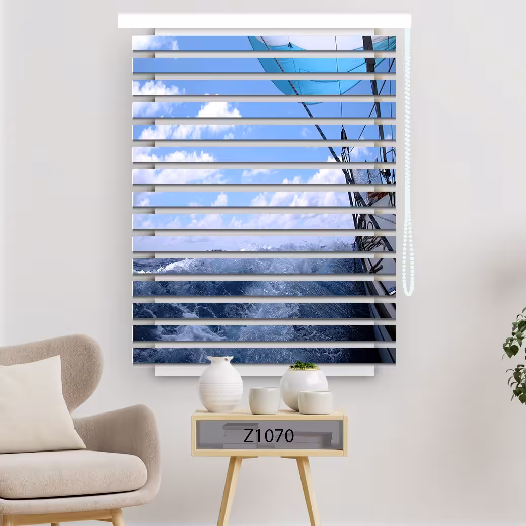 پرده زبرا چاپی عرض 150 ارتفاع 150 گد 1070