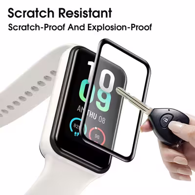 محافظ صفحه نمایش لاین مدل RT007 مناسب برای ساعت هوشمند شیایومی Amazfit Band 7