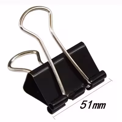 گیره کاغذ دیاموند مدل 51 بسته 12 عددی