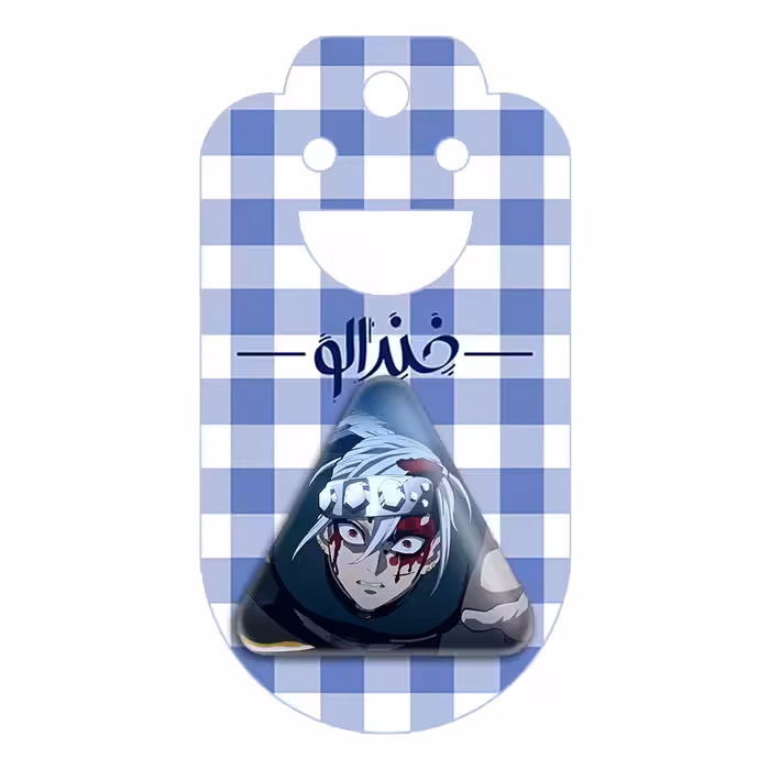 پیکسل خندالو طرح تنگن اوزویی انیمه شیطان کش مدل مثلثی کد 12787