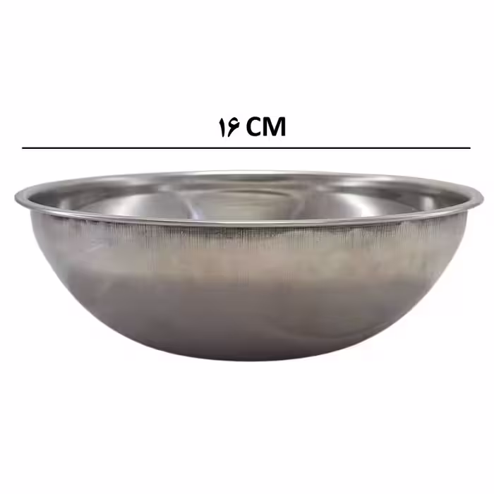 کاسه مدل استیل کد 17 مجموعه 6 عددی