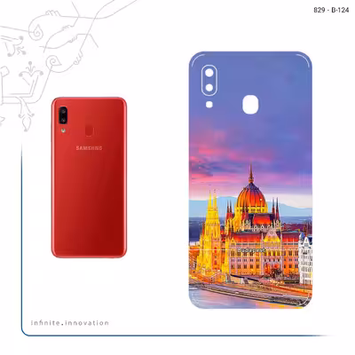 برچسب پوششی ماهوت مدل City of Budapest مناسب برای گوشی موبایل سامسونگ Galaxy A20