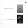 برچسب پوششی ماهوت مدل Graphite-Gold-Marble مناسب برای تبلت اپل iPad mini 2 2013 A1490