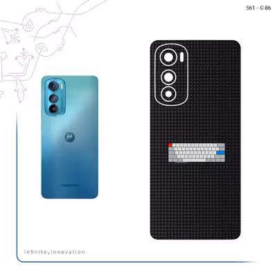 برچسب پوششی ماهوت مدل Minimal Keyboard Icon مناسب برای گوشی موبایل موتورولا Edge 30