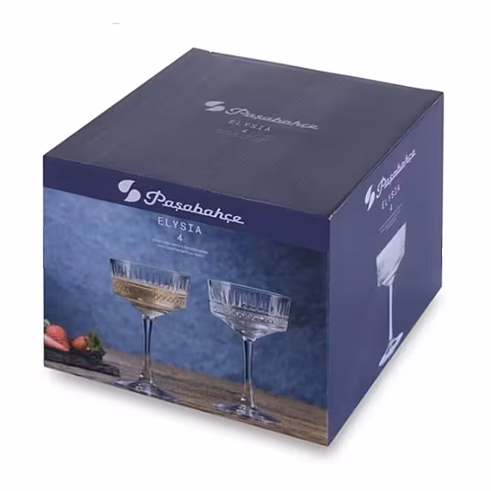 بستنی خوری پاشاباغچه مدل الیسا کد 440436 بسته 4 عددی