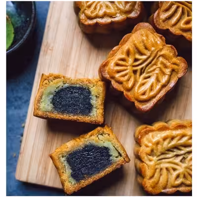 قالب شیرینی به گز مدل فشاری بیسکوییت کلمپه لوکس مجموعه 7 عددی