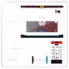 برچسب پوششی ماهوت مدل Iran-National-Football-Team مناسب برای تبلت سامسونگ Galaxy Tab A 9.7 2015 T555