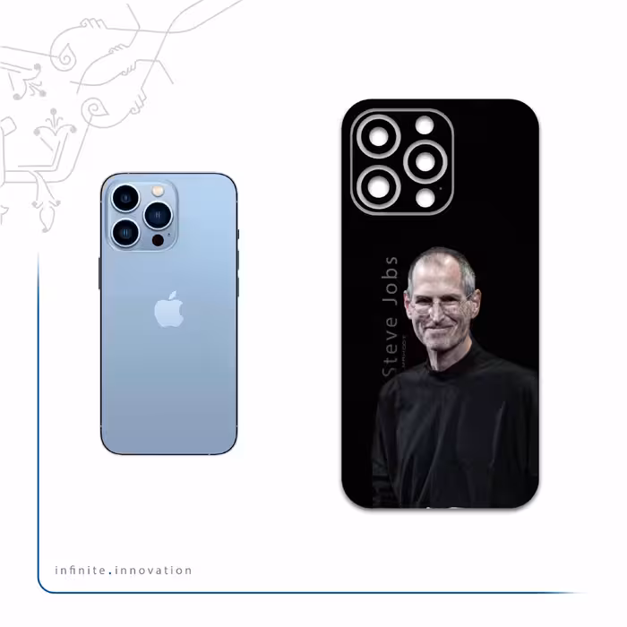 برچسب پوششی ماهوت مدل Steve-Jobs مناسب برای گوشی موبایل اپل iPhone 13 Pro Max