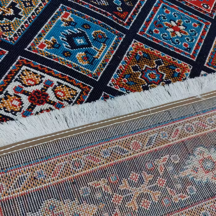 گلیم ماشینی طرح خشتی کد 4763