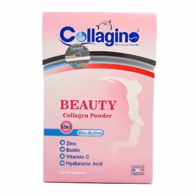 پودر کلاژن بیوتی صورتی کلاژینو 30 عدد