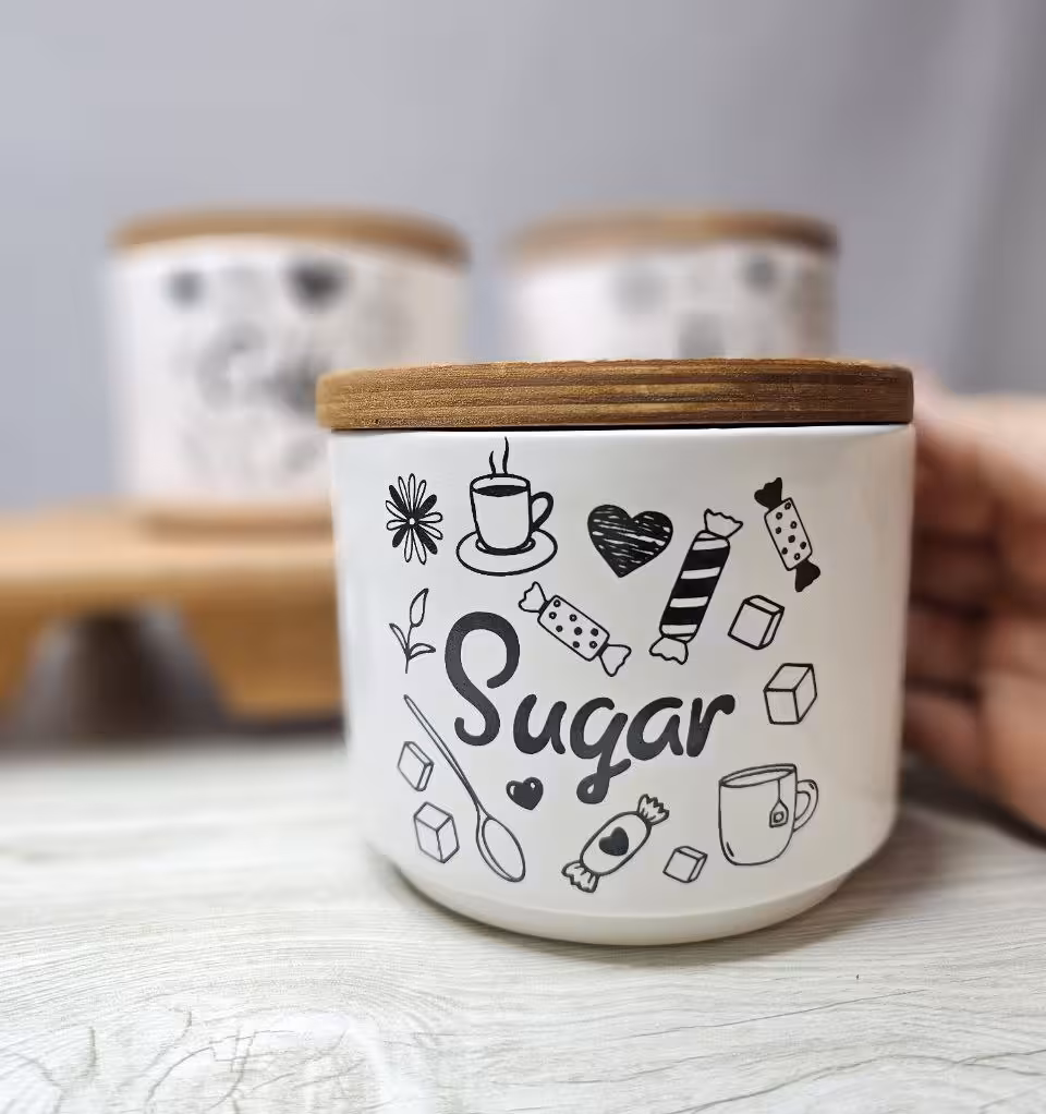 بانکه بزرگ گرد سایز 3 سرامیکی