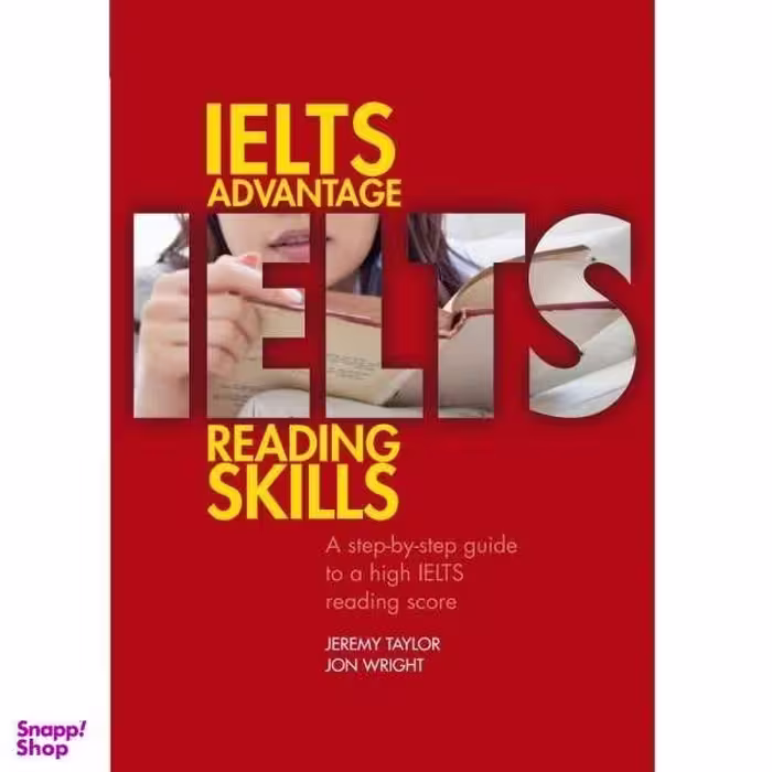 کتاب IELTS Advantage Reading Skills رحلی بزرگ چاپ رنگی