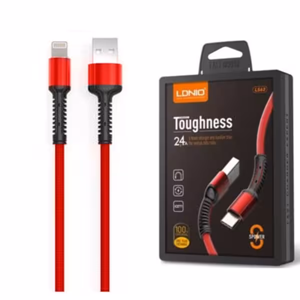 کابل شارژر الدینیو کنفی مدل LS63 type c