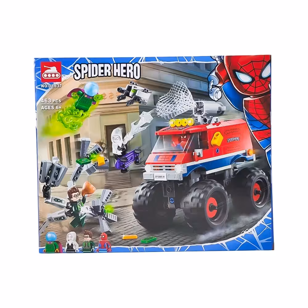 لگو اسپایدرمن 463 قطعه کد NO.11637