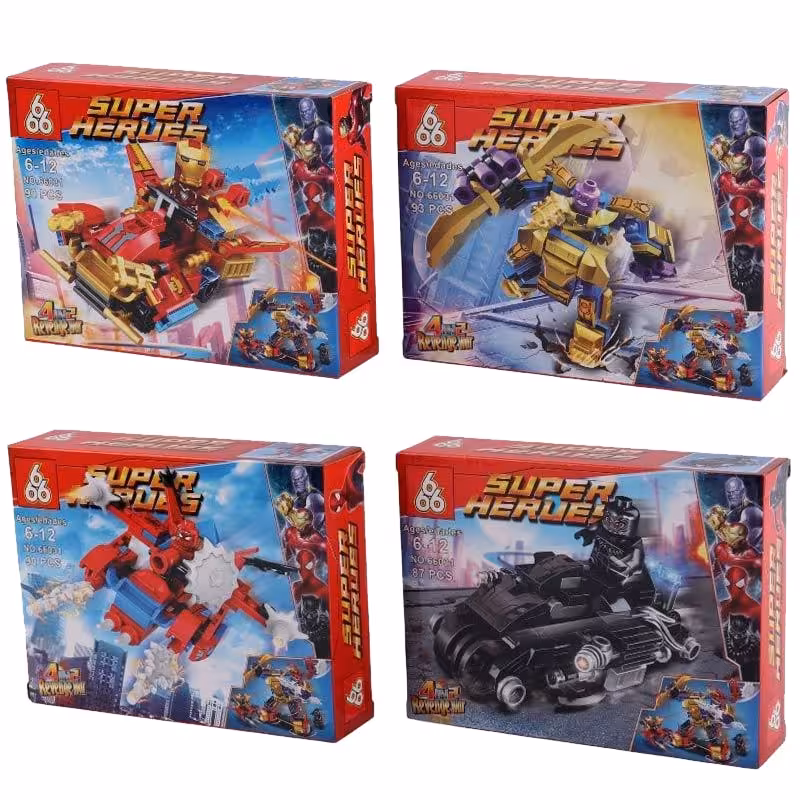 لگو جنگ انتقام ابرقهرمانان کد 66031 ست 4 عددی