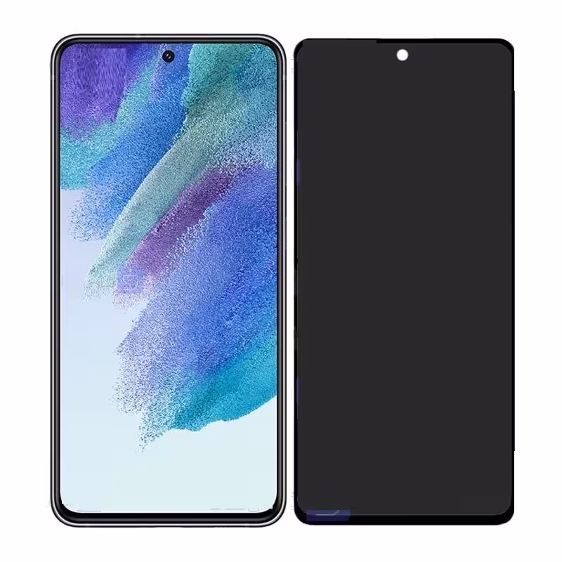 گلس شیشه ای پرایوسی مدل OG Privacy سامسونگ S21 feSamsung S21 fe privacy glass model OG Privacy