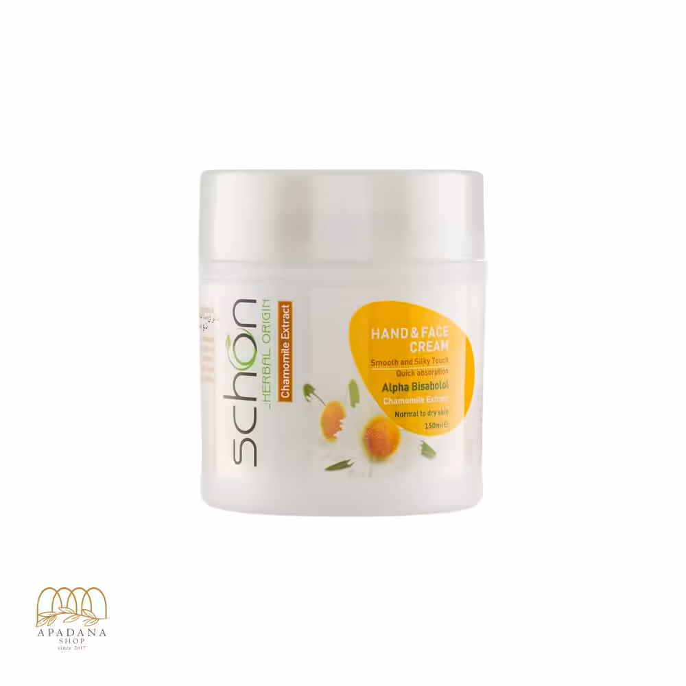 کرم مرطوب کننده دست و صورت شون حاوی عصاره بابونه حجم 150 میل