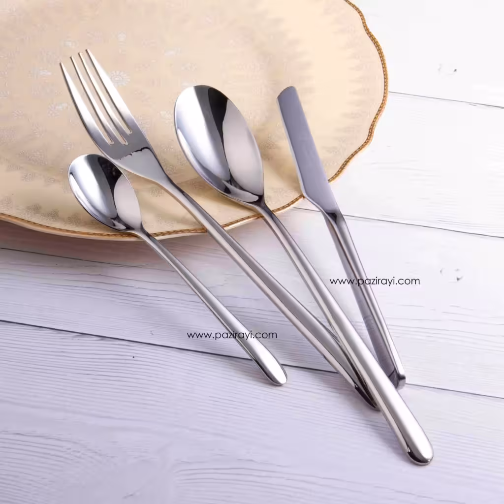 سرویس قاشق چنگال 30 نفره اس جی مدل 289m