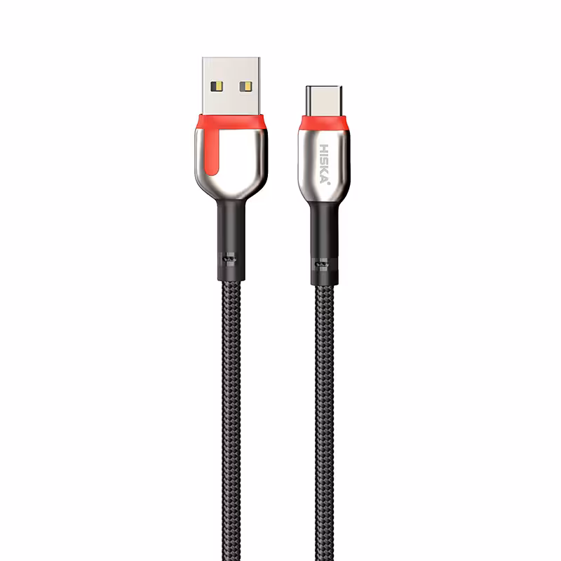 کابل شارژر تایپ سی هیسکا مدل HISKA LX-842