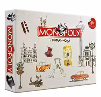 بازی فکری مونوپولی مهره فلزی طهرون (حرکت کن ، معامله کن ، آینده رو بساز) - کتاب‌فروشی کوچه کتاب