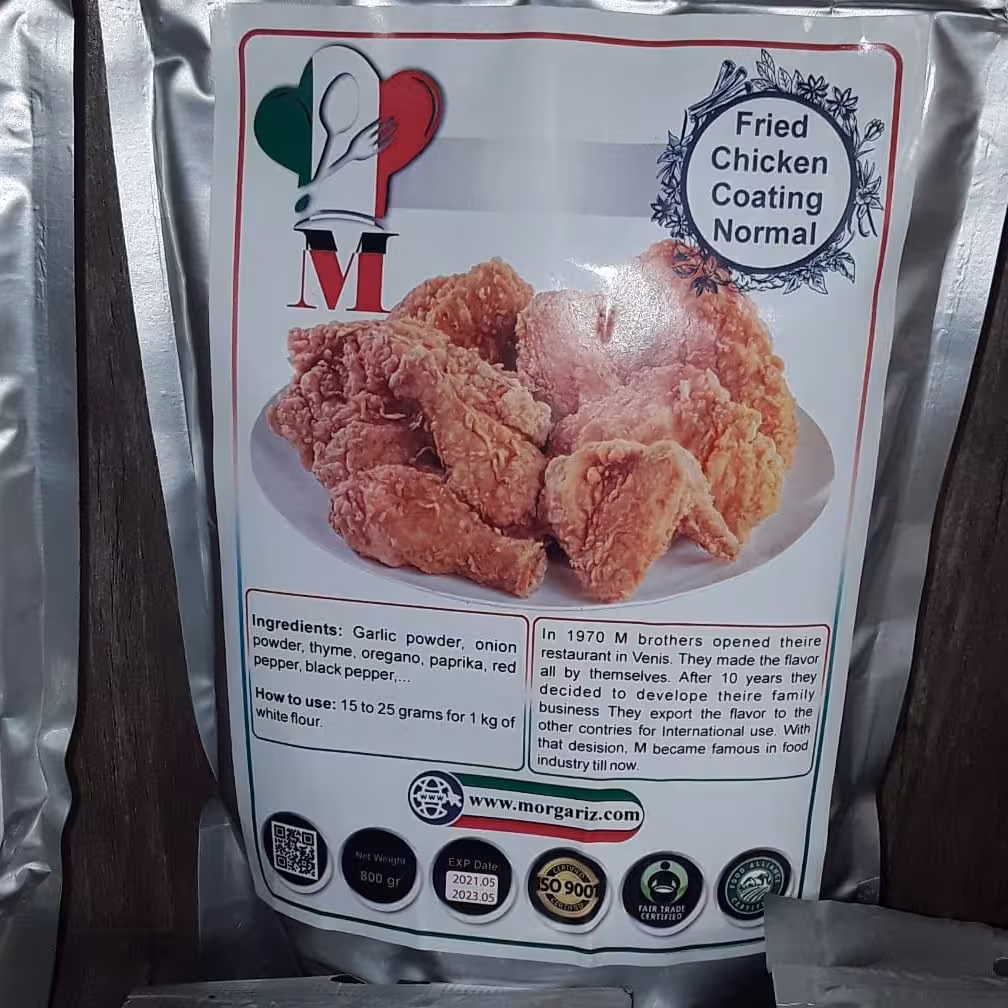 روکش مرغ800گرمی مارک ام