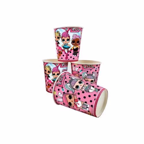 لیوان کاغذی lol