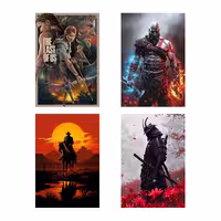 تابلو شاسی، برند کارنیکا، طرح گیمینگ (Gaming)، کد 053، مجموعه 4 عددی